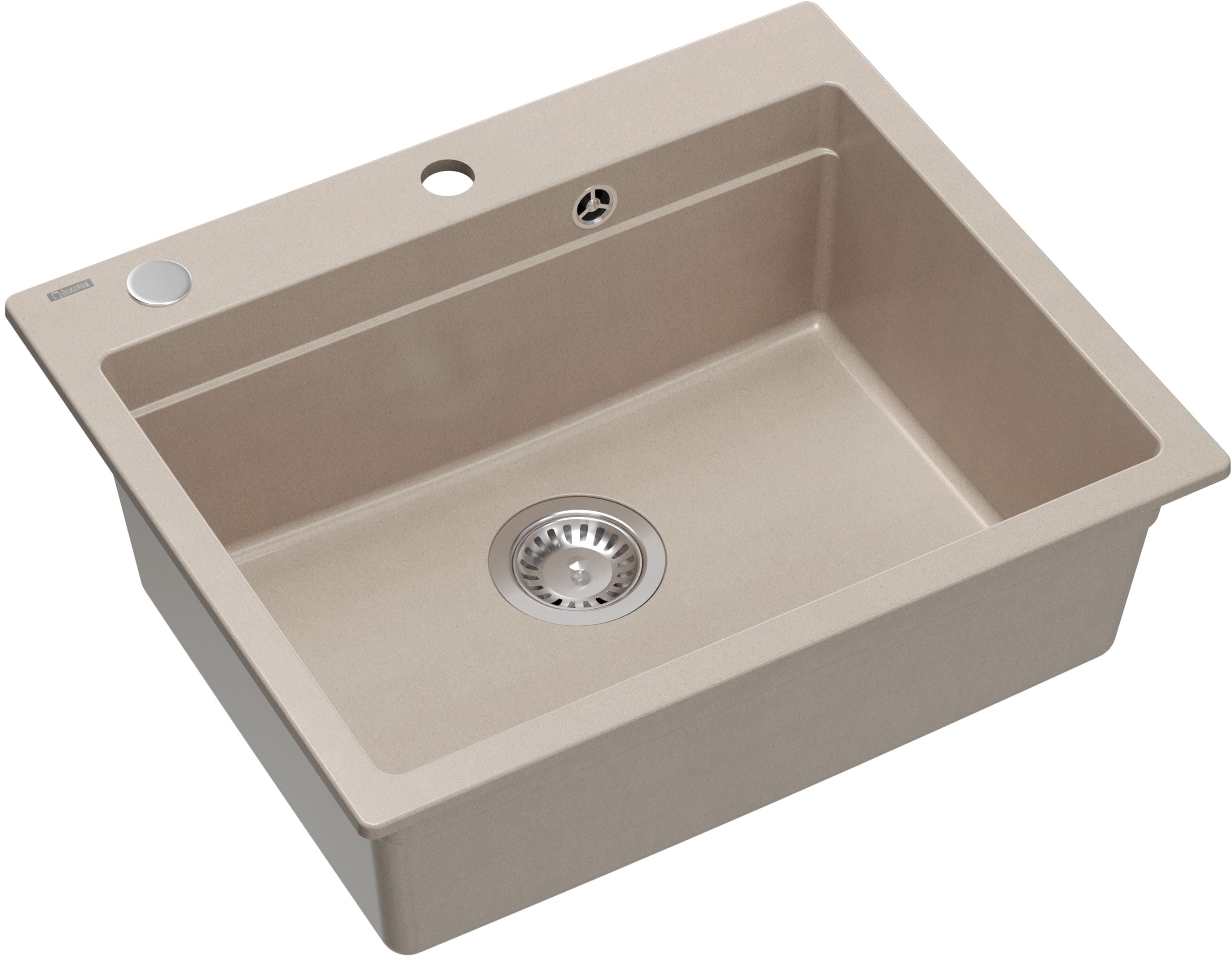 Quadron Kurt 110 fregadero graniteq 59.5x50 cm beige HCQ5052BEZP