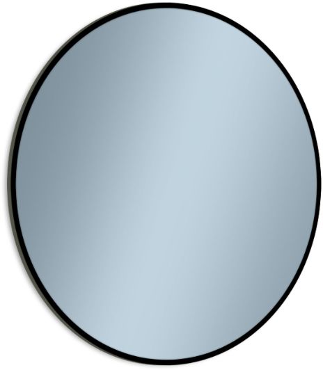 Venti Rondo Ambiente espejo 70x70 cm circular negro 5907722357175