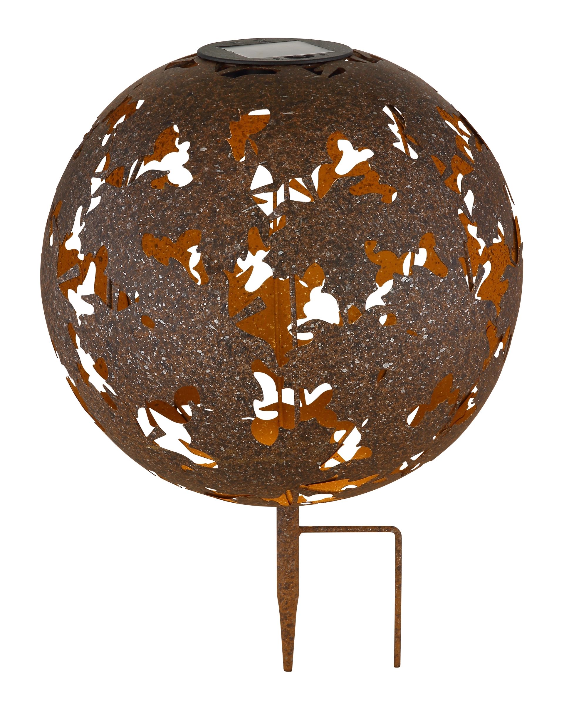 Globo Lighting Solar lámpara solar de pie 1x0.02 W marrón 36749