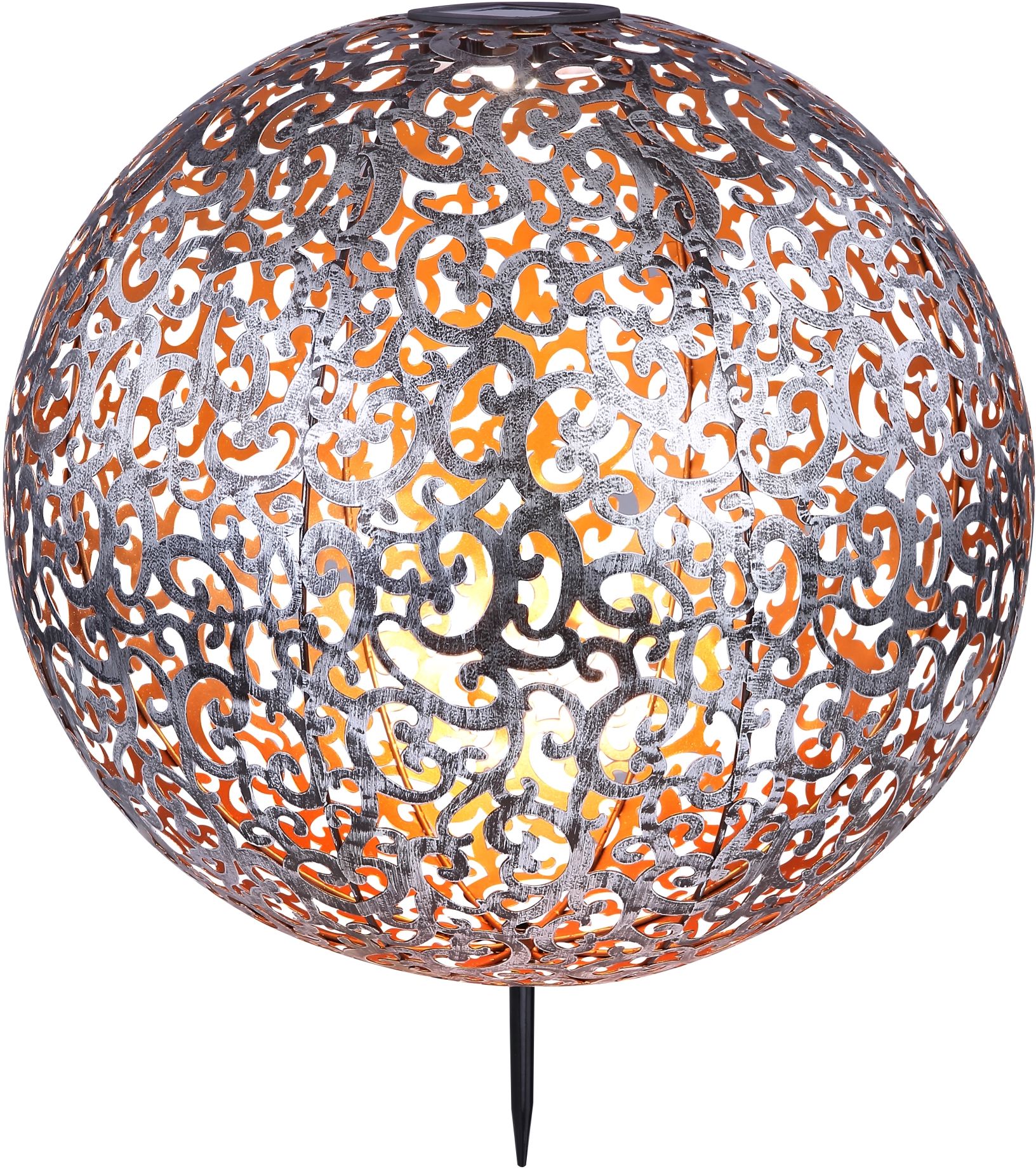 Globo Lighting Solar lámpara solar de pie 1x0.12 W gris 33745