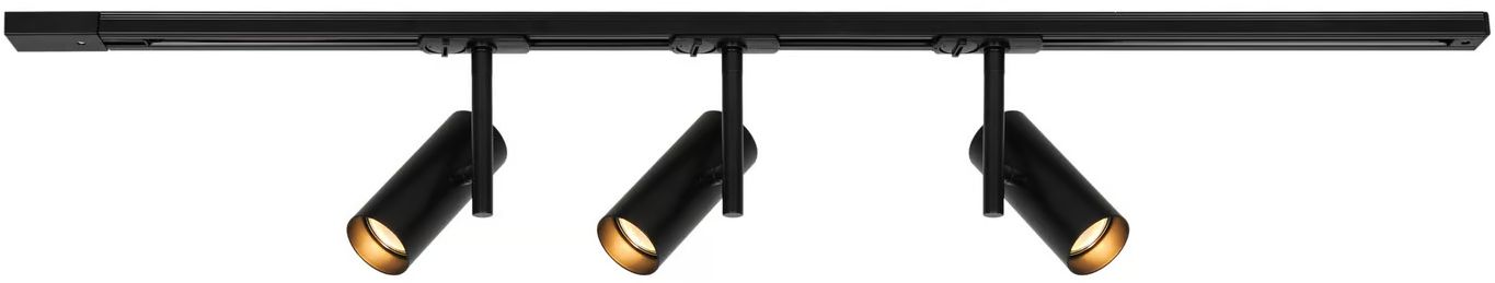 Nordlux Jerome kit de riel con focos 3x8 W negro 2510096003
