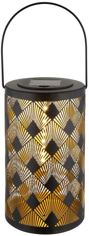 Globo Lighting Solar lámpara de pie 1x0.5 W negro-oro 36658