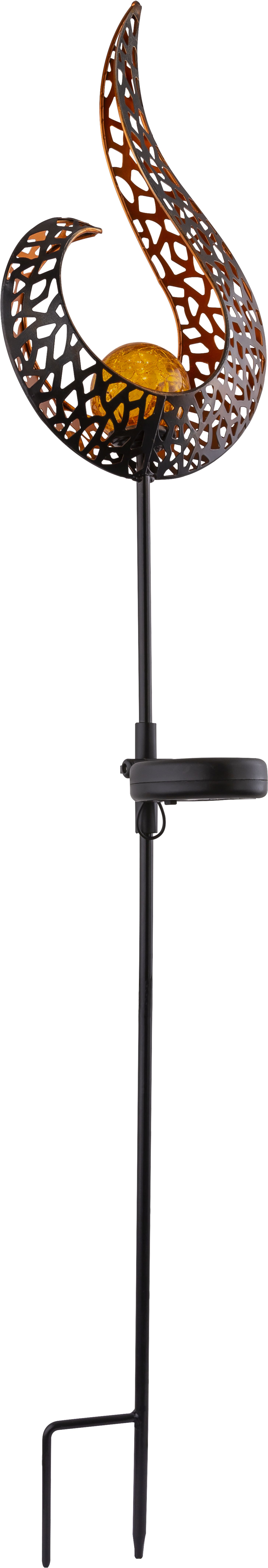 Globo Lighting Solar lámpara de suelo 1x0.06 W negro 33530