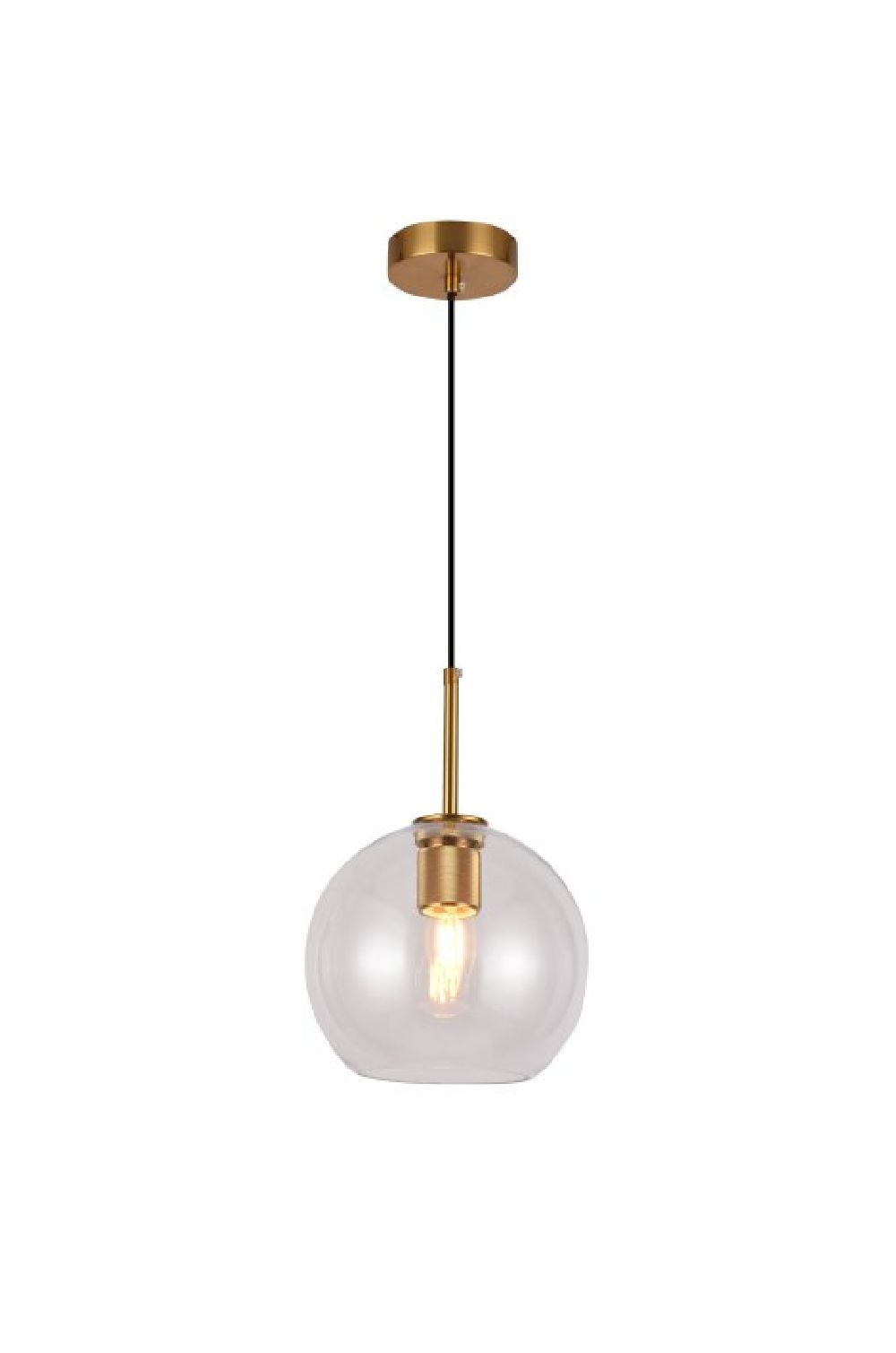 GTV Giglas lámpara colgante 1x40 W oro OS-GIG-40-DEC