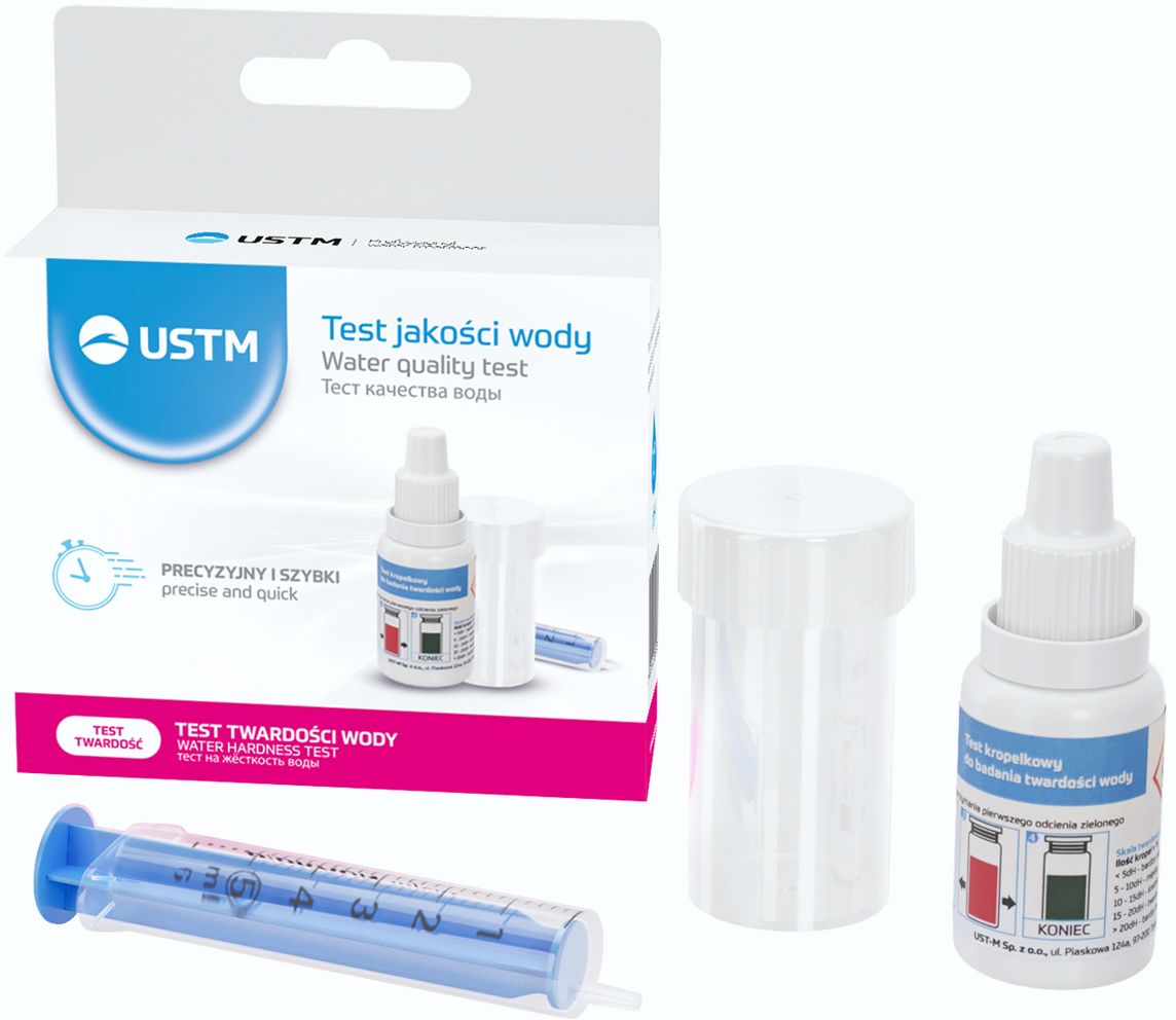USTM prueba de calidad del agua TESTHARDNESS