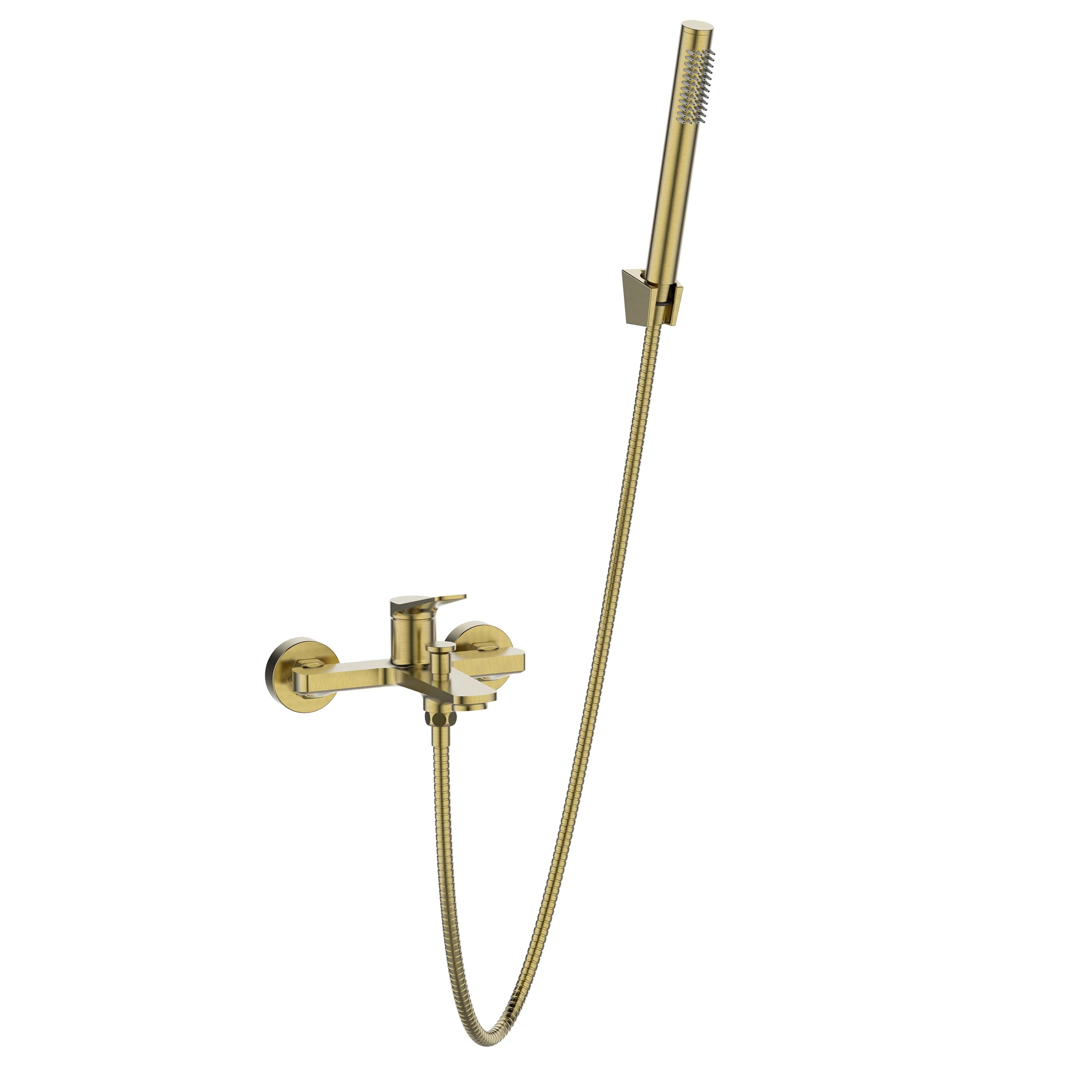 Invena Alonia grifo para ducha a pared oro BW-70-009