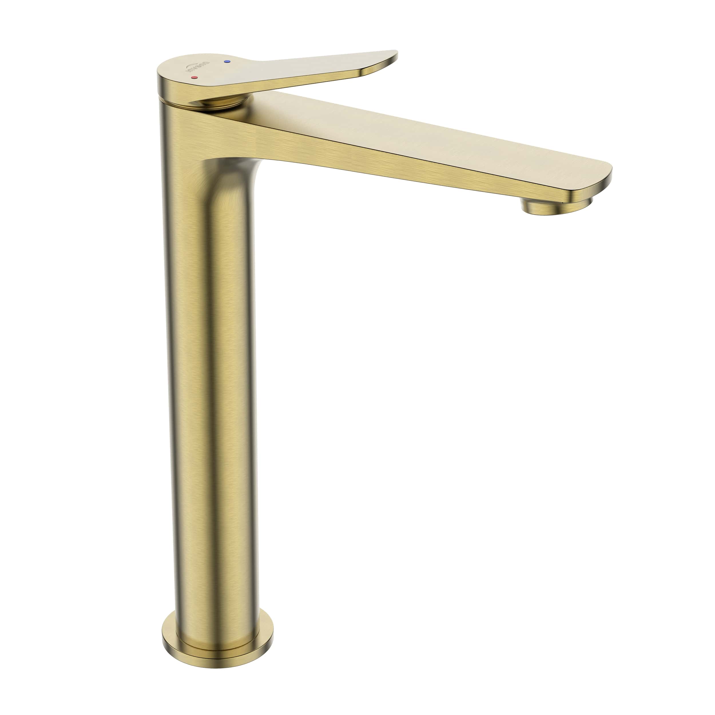 Invena Alonia grifo para lavabo de pie oro BU-70-W09