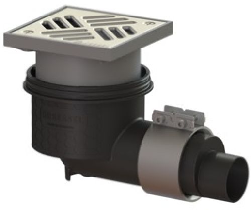 Kessel Ecoguss sumidero puntual cm acero 48358.11