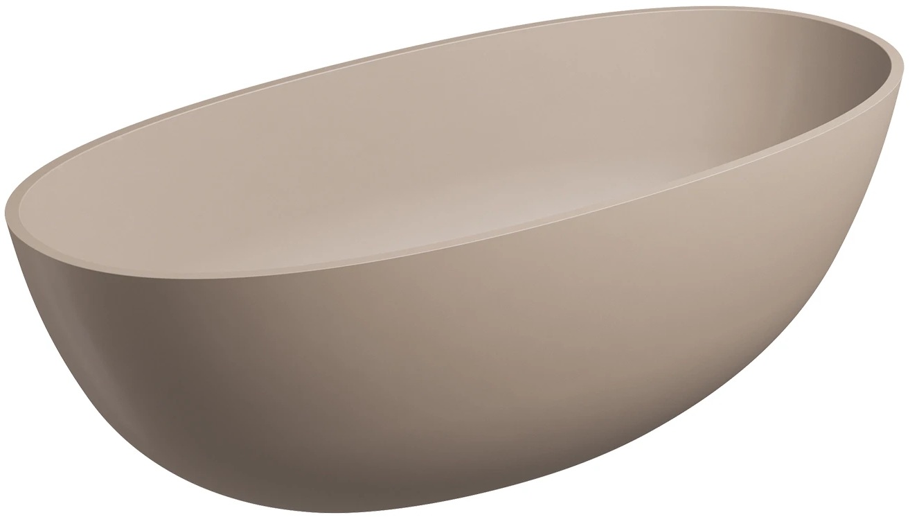 Omnires Shell M+ bañera exenta 160x75 cm oval SHELLWWDB