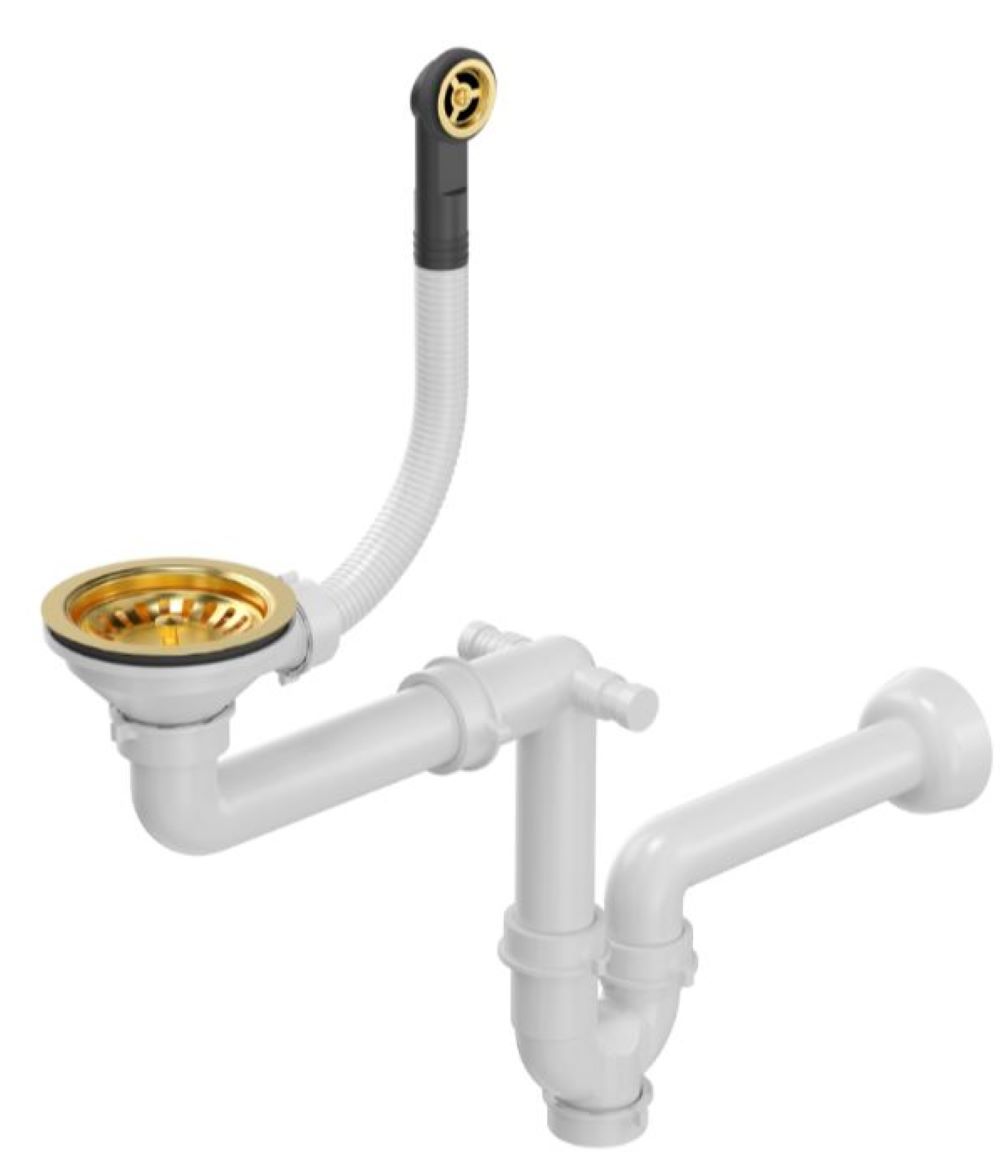 Quadron Save Space sifón para fregadero M1SSG5