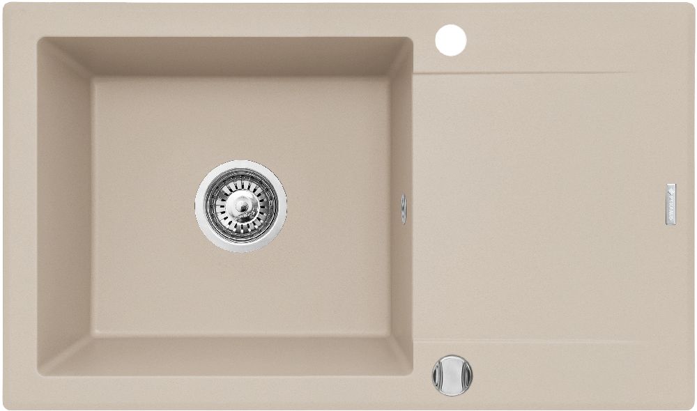 Pyramis Korfu fregadero con grifo beige/beige 070061001SN