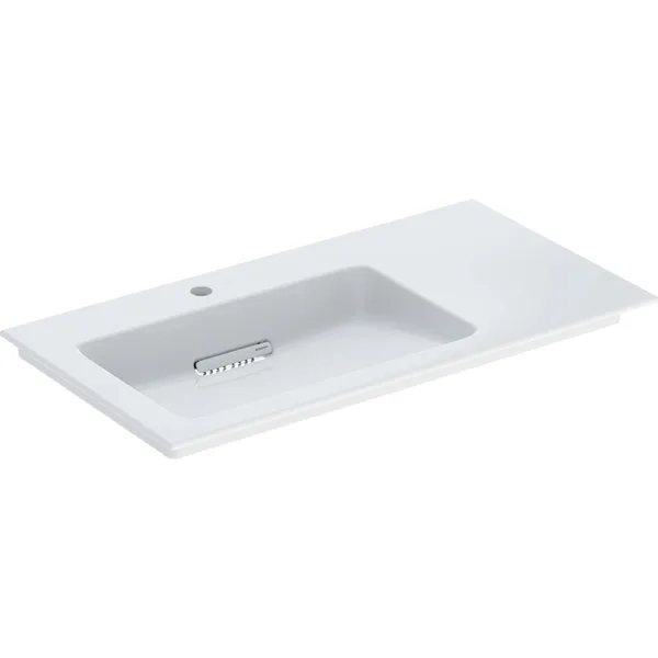 Geberit One lavabo 90x48 cm rectangular para mueble blanco 505.007.00.1