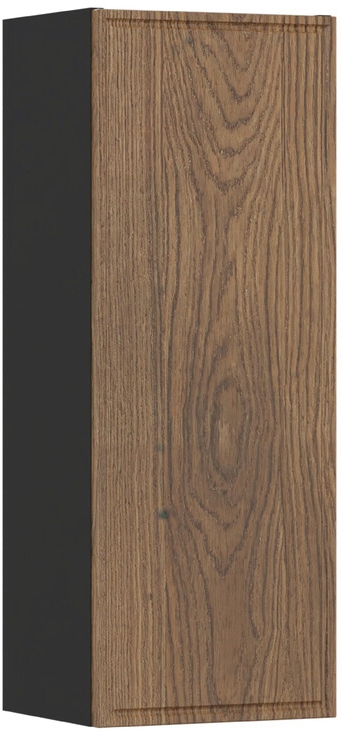 Comad Talia Casella armario 30x18x80 cm suspendido, lateral negro-roble TALIA CASELLA 81-30-1D