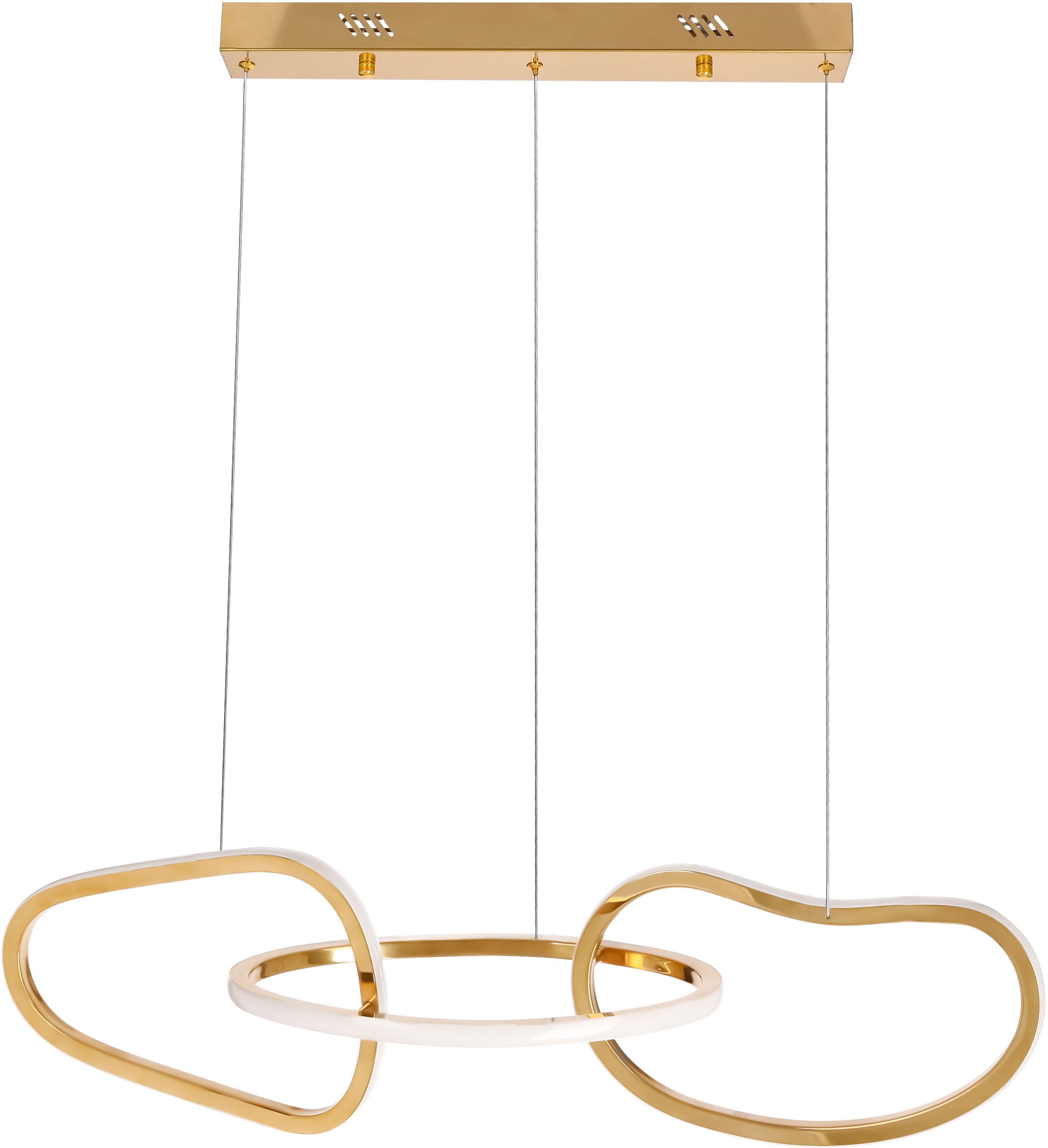 Candellux Anneli lámpara colgante 3x30 W oro 33-35639