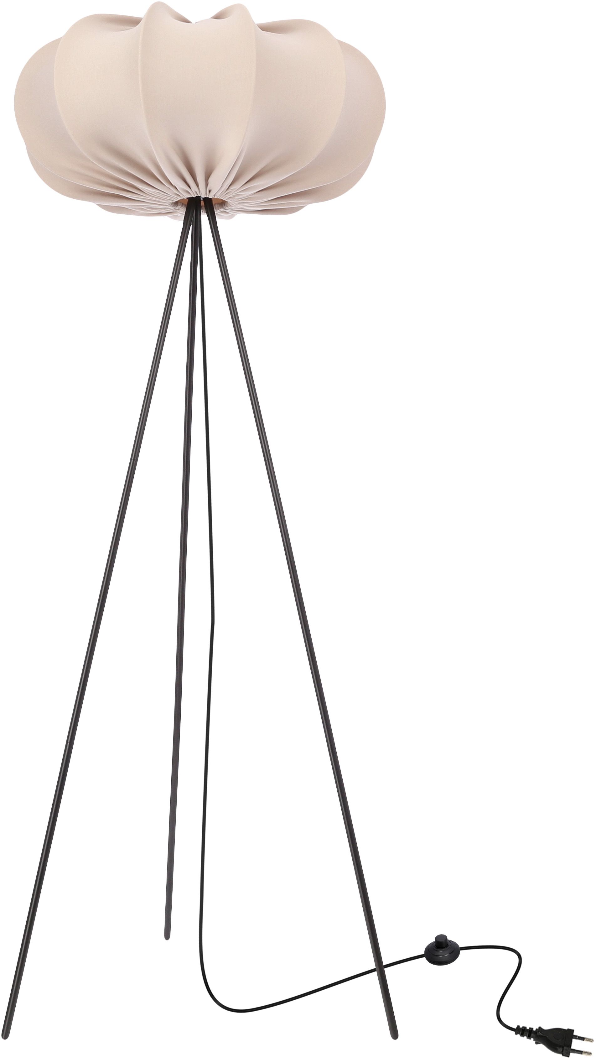 Candellux Cafee lámpara de pie 1x40 W negro-beige 51-42040