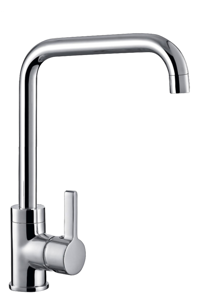 Pyramis SIlvio grifo de cocina de pie cromo 090929338