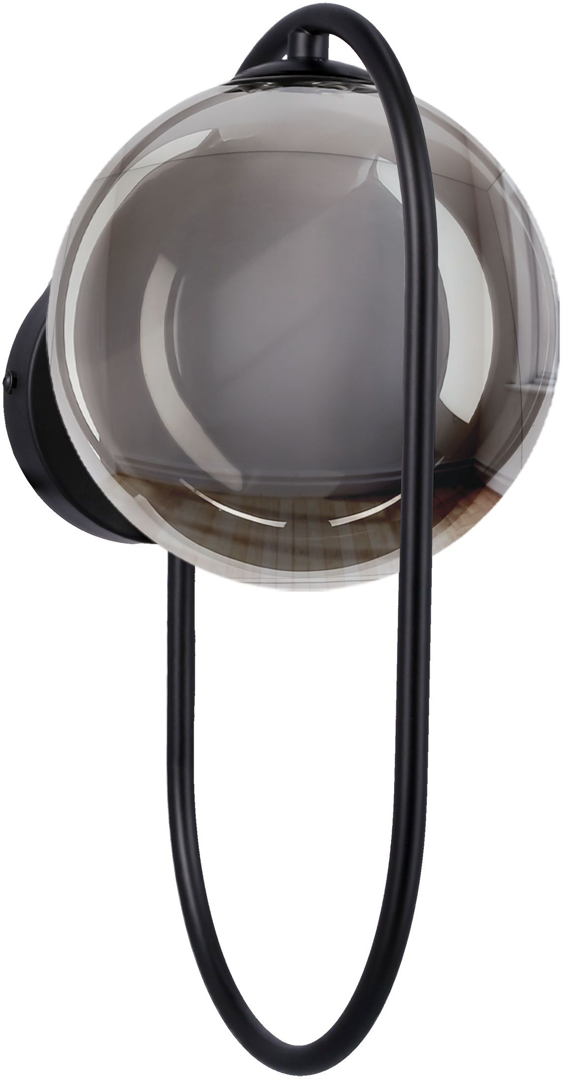 Candellux Cordel lámpara de pared 1x28 W grafito 21-44044