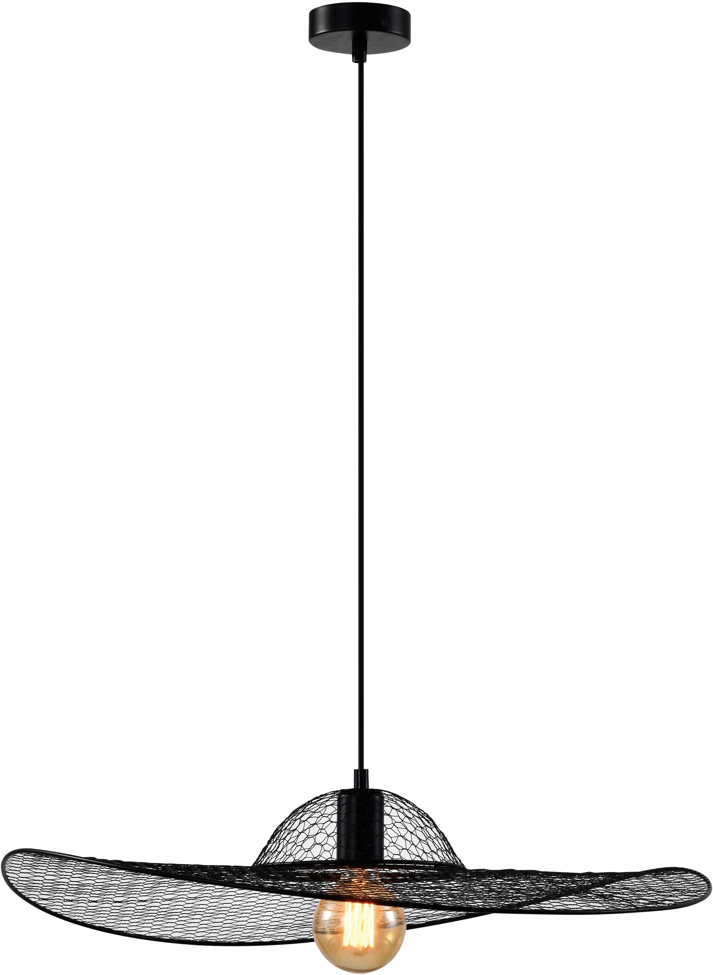Candellux Deco lámpara colgante 1x40 W negro 31-38272