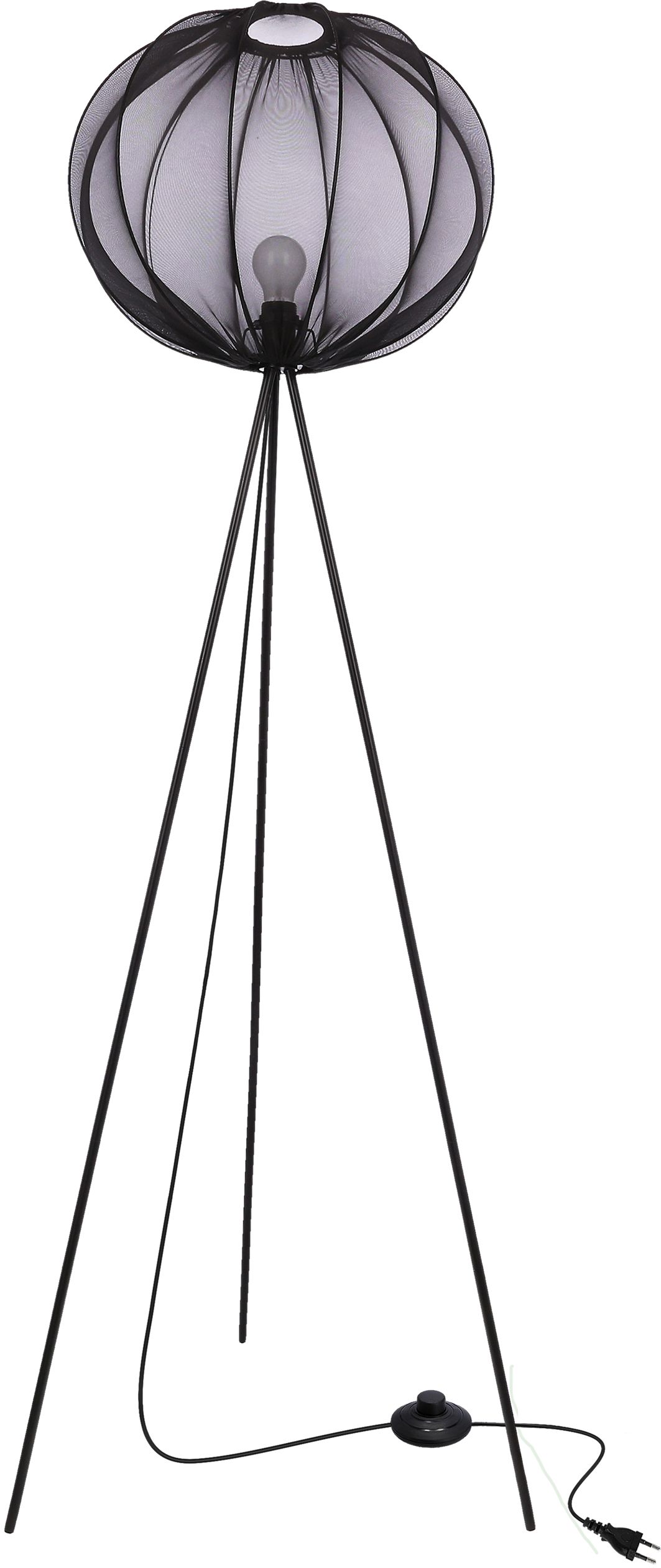 Candellux Mellow lámpara de pie 1x40 W negro 51-41944