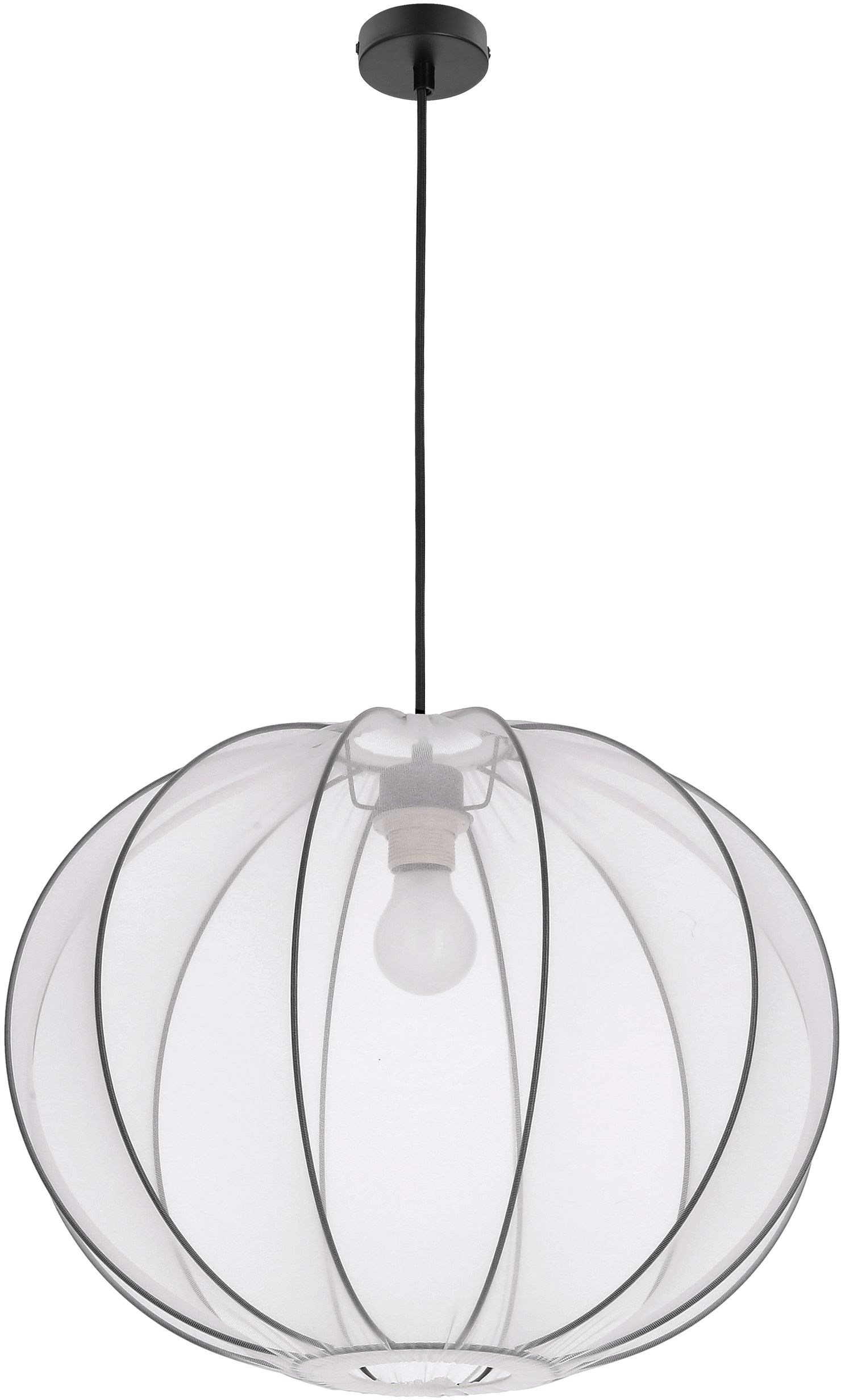 Candellux Mellow lámpara colgante 1x40 W blanco 31-41951