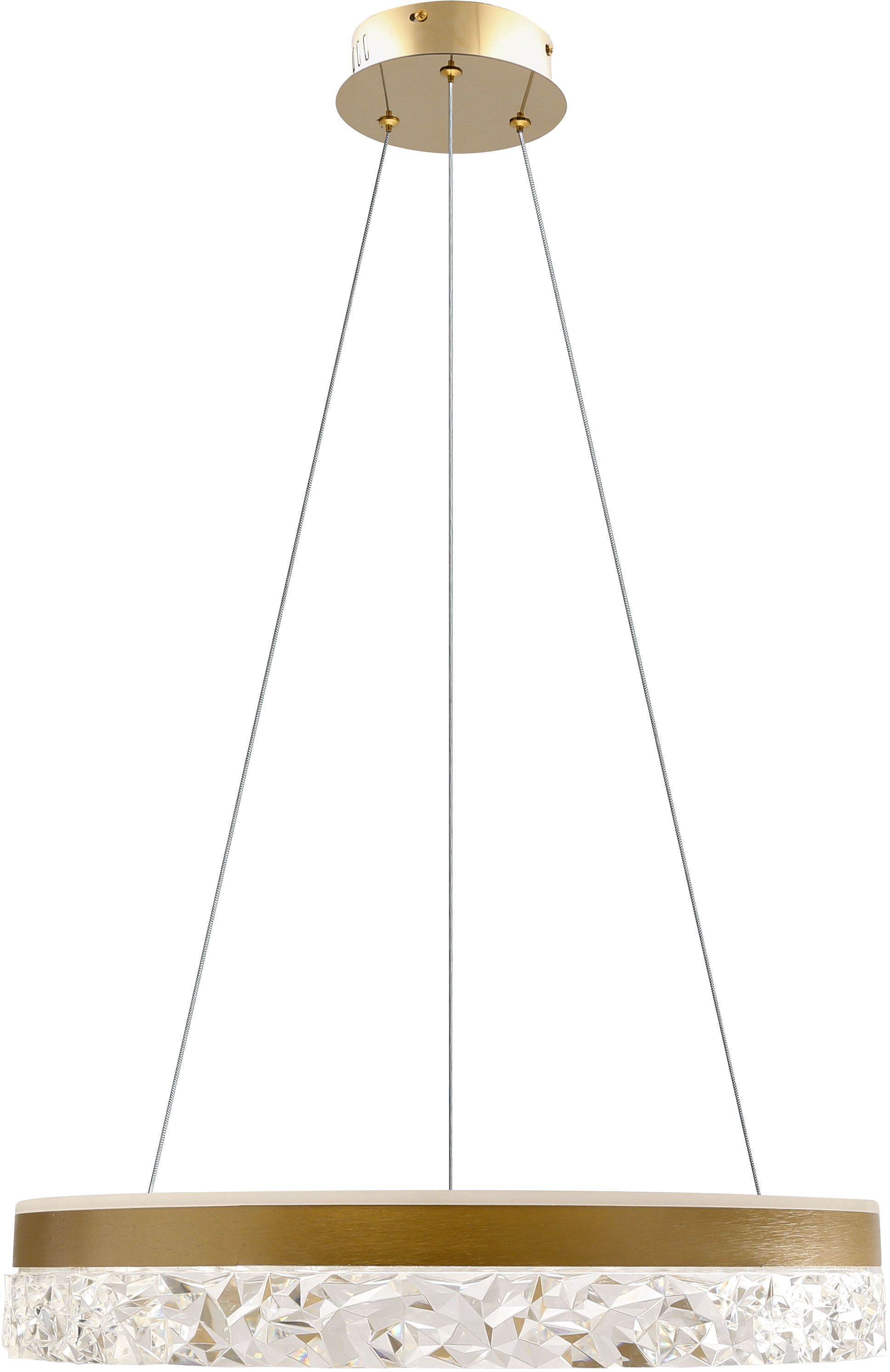 Candellux Frozi lámpara colgante 1x32 W oro 31-35554