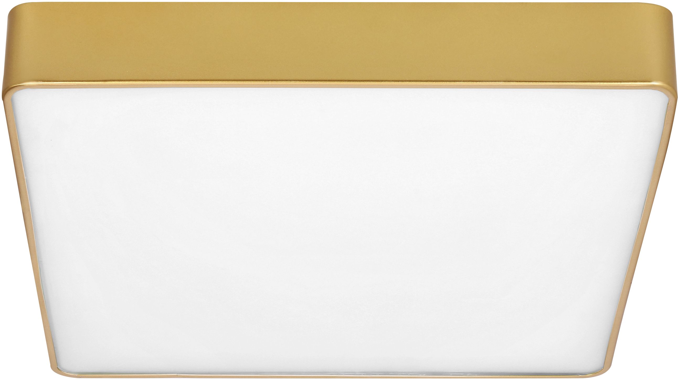 Candellux Quattro plafón 1x12 W latón 10-81940
