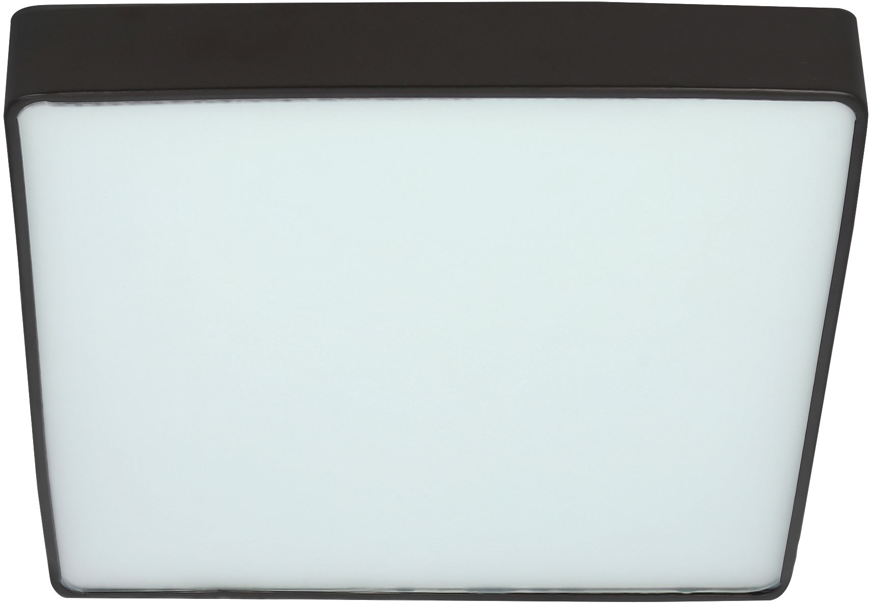 Candellux Quattro plafón 1x18 W negro 10-31952