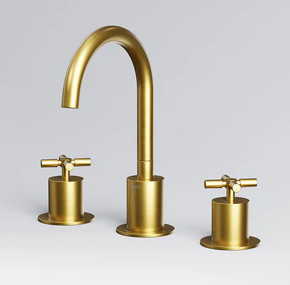 Steinberg 250 grifo para lavabo de pie oro 2502000BG