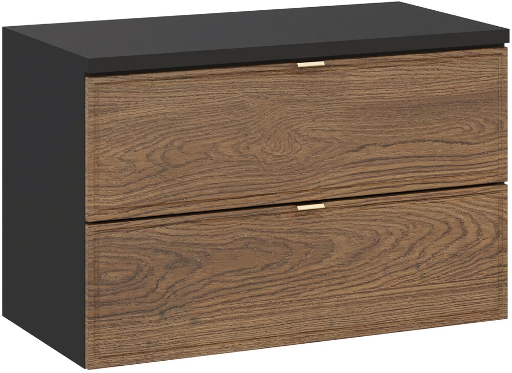 Conjunto armario Comad Talia Casella TALIA CASELLA 82-80-46-2S, encimera sobre armario Comad Talia Casella BLACK 89-80-46 L