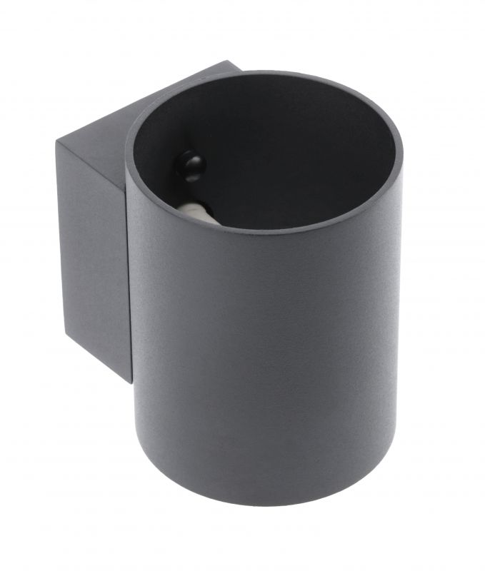 GTV Campione lámpara de pared 1x40 W negro OS-CAMD40WG9OK-00