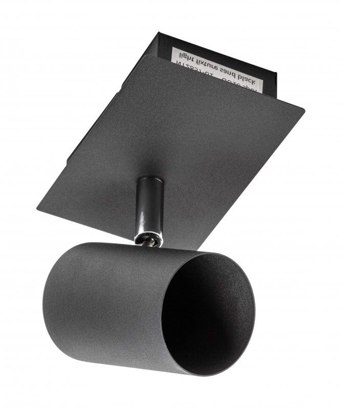 GTV Veneto lámpara de techo 1x20 W negro OS-VEN20WO1-10