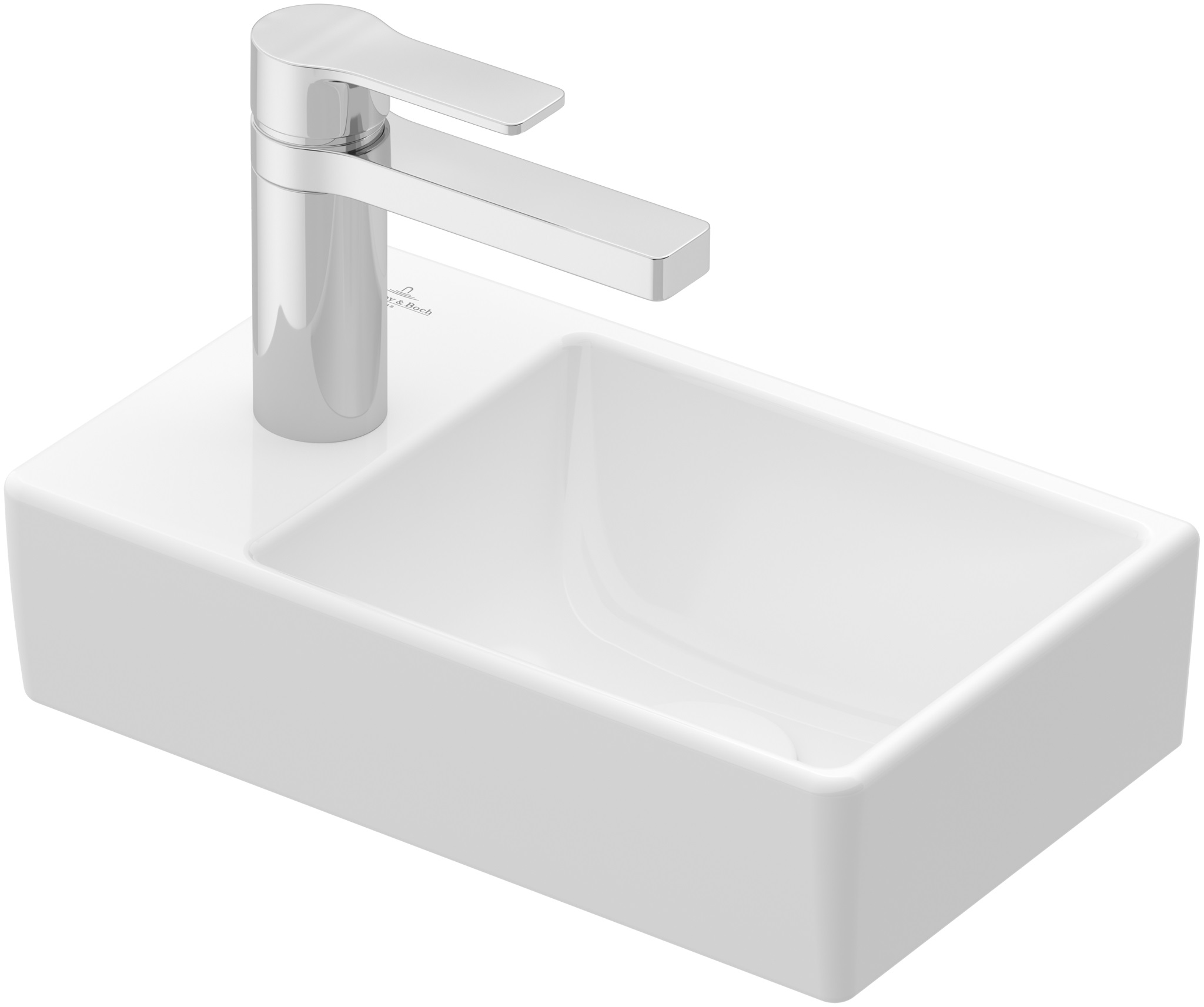 Villeroy & Boch Avento lavabo 36x22 cm rectangular clásico blanco 43003RRW