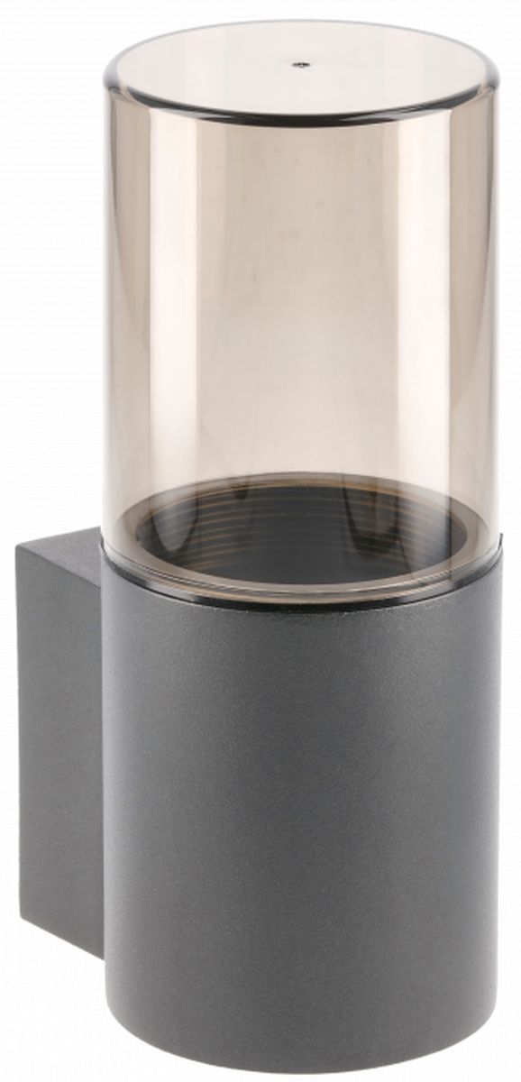 GTV Medio-Au lámpara de pared para exteriores 1x15 W grafito OS-MED0AU-30