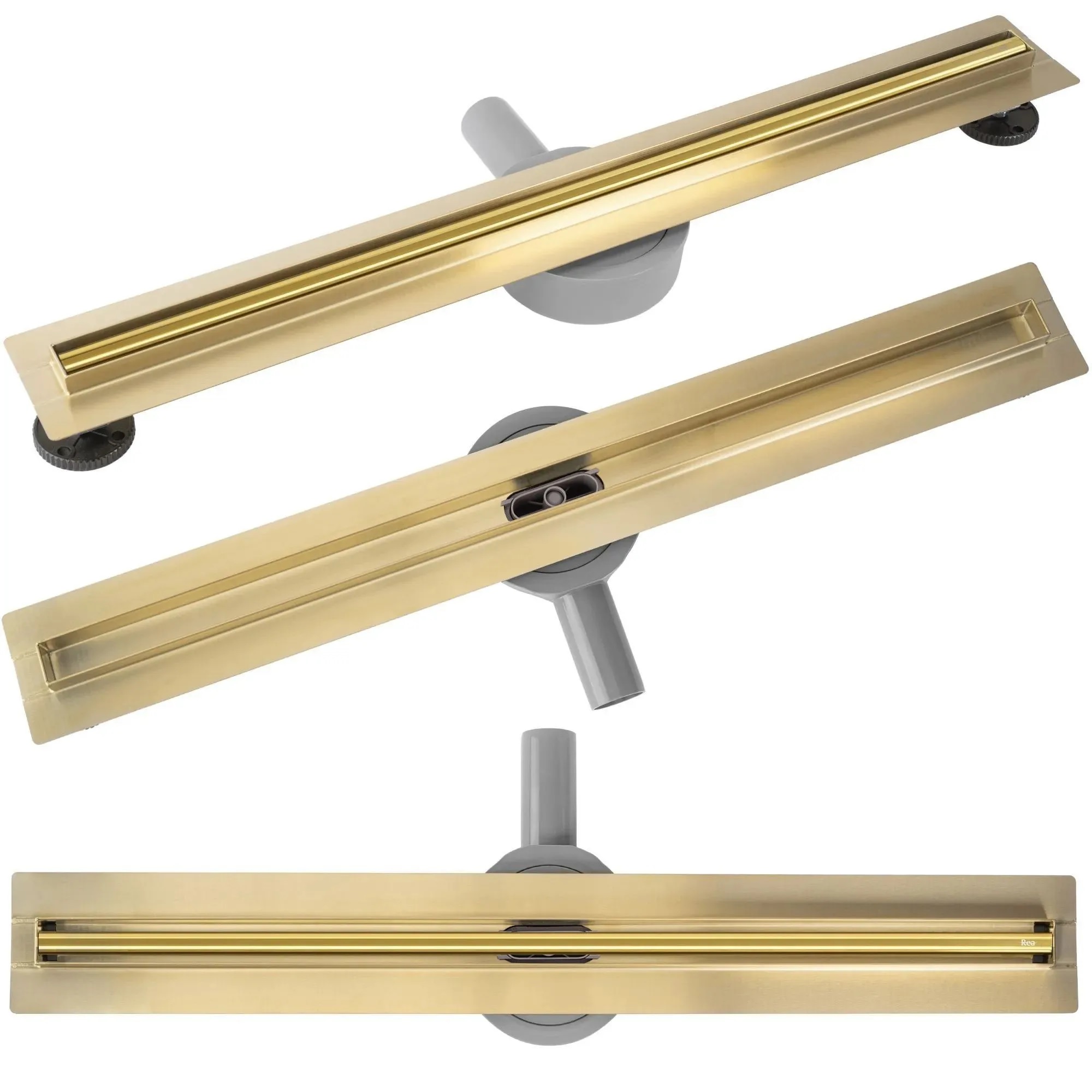 Rea Neox Slim Pro desagüe lineal 90 cm dorado REA-G5805