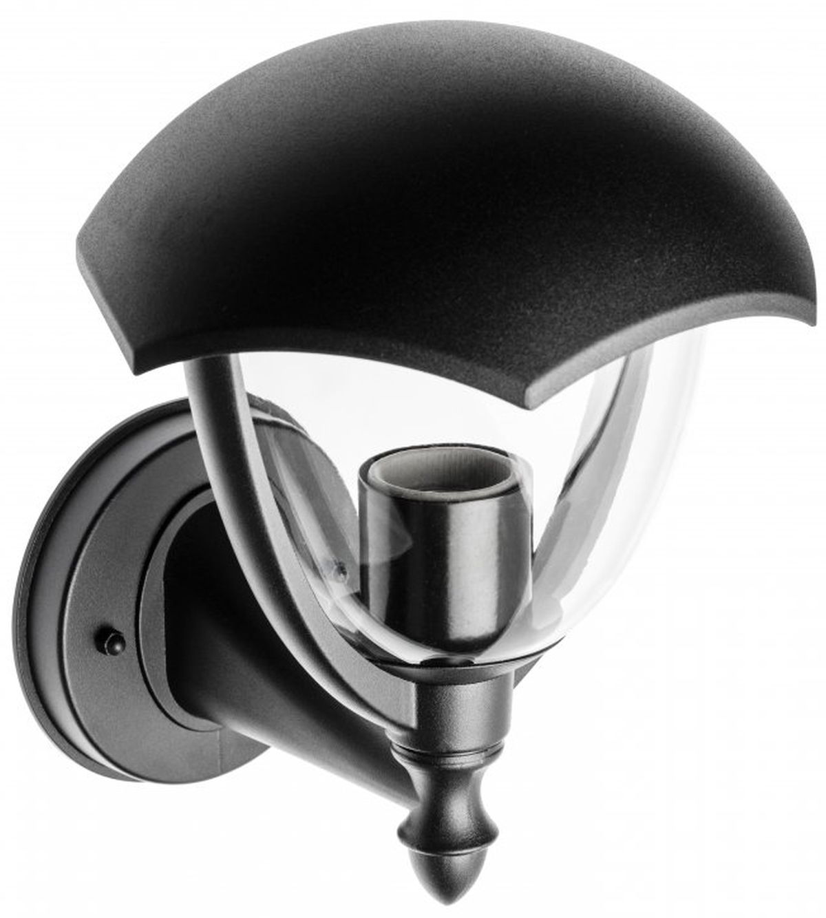 GTV Grande-Au lámpara de pared para exteriores 1x60 W negro OS-GRA0UA-00