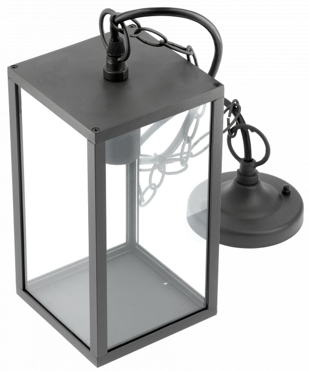 GTV Ventana-H lámpara colgante para exterior 1x20 W negro OS-VENTANAH-00