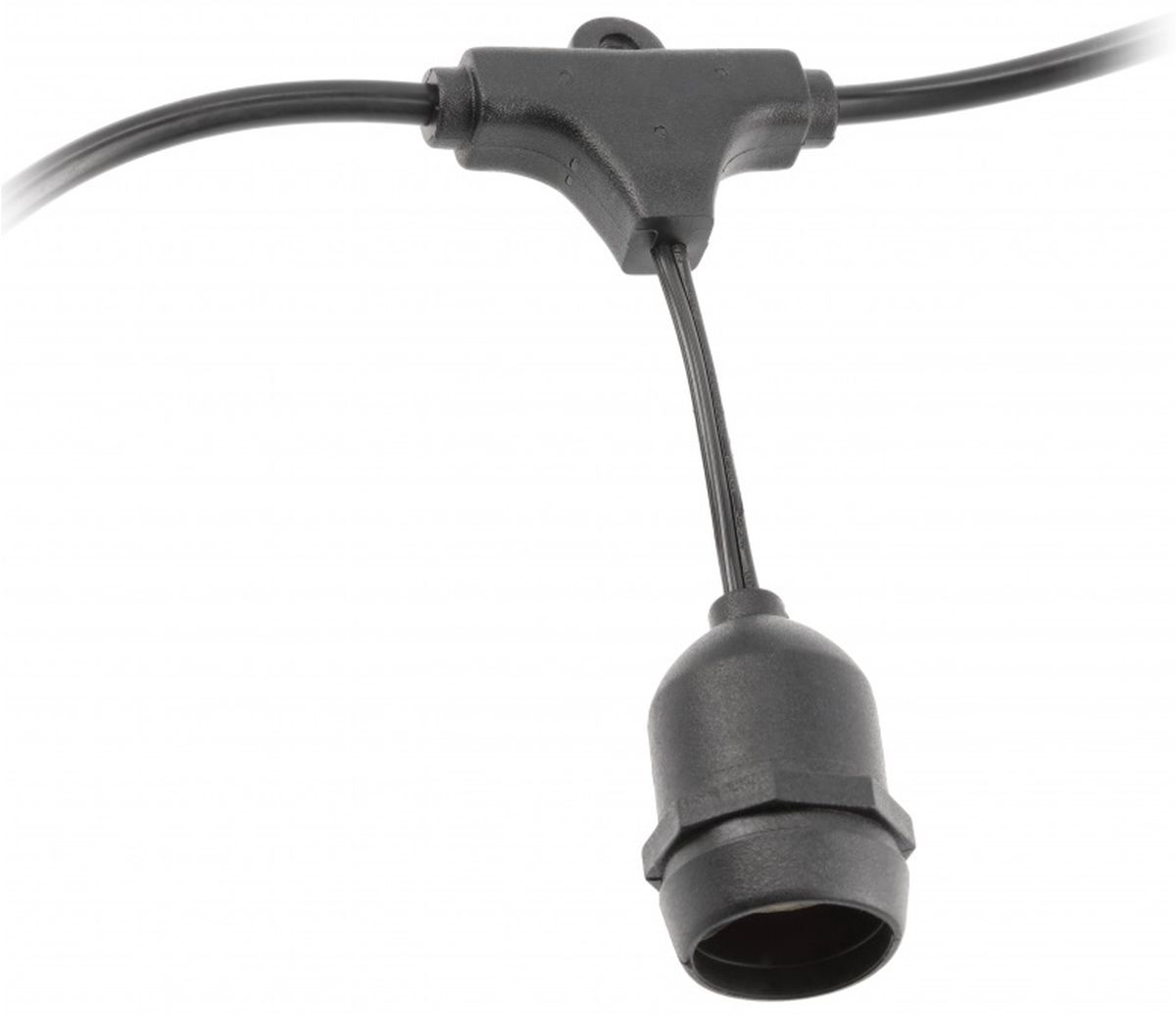 GTV guirnalda exterior x10 W negro AE-GIR10-10