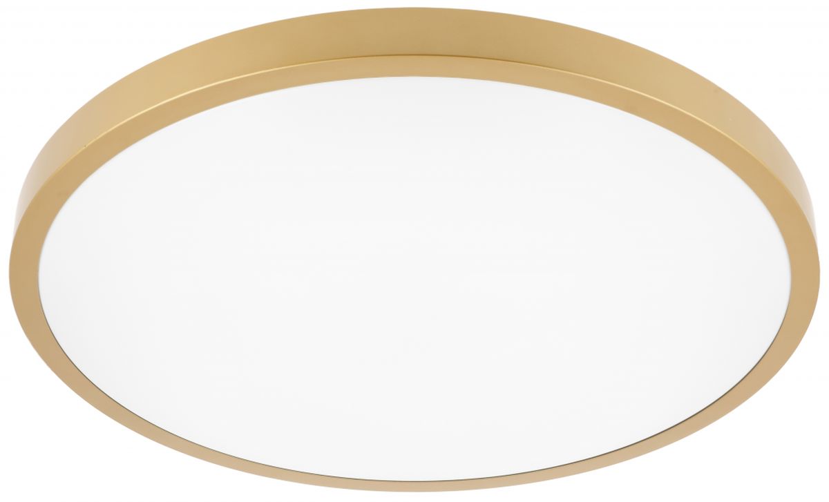 GTV Atol plafón 1x32 W blanco-oro LD-ATOL32W-WW-40