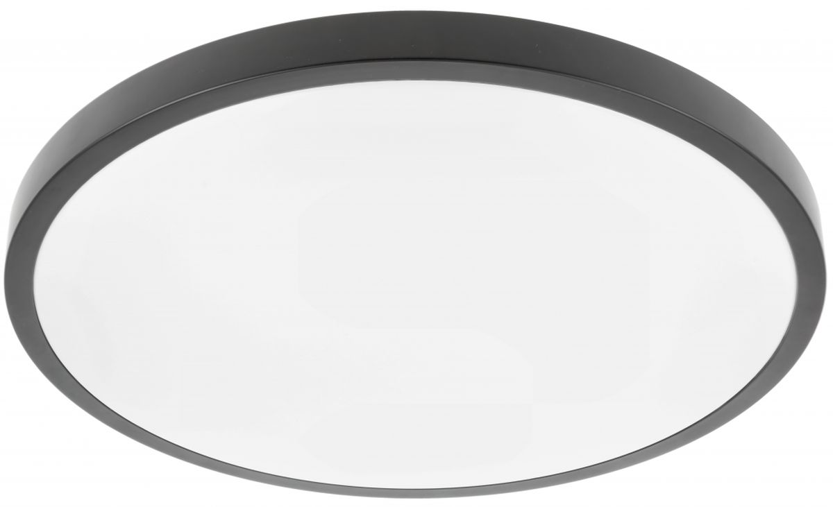 GTV Atol plafón 1x32 W blanco-negro LD-ATOL32W-NW-10