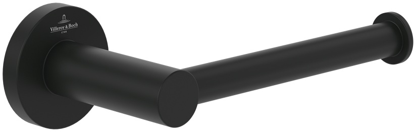 Villeroy & Boch Elements Tender portarrollos de papel higiénico negro TVA151014000K5