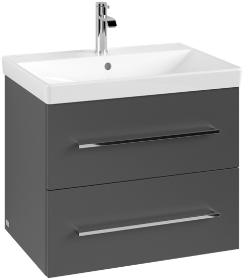 Villeroy & Boch Avento armario 63x45.2x51.4 cm suspendido, para lavabo grafito A89000VR