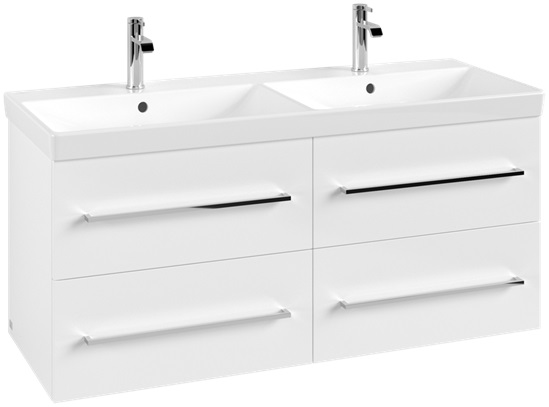 Villeroy & Boch Avento armario 118x45.2x51.4 cm suspendido, para lavabo blanco A89300VE