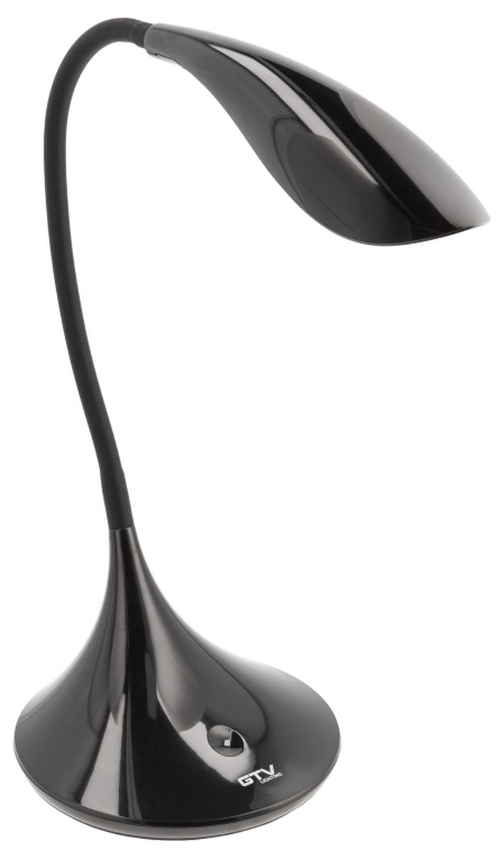 GTV Halley lámpara para escritorio 1x7 W negro LB-HAL8W-10-DEC