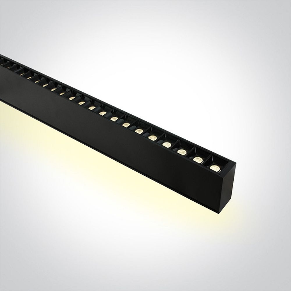 One Light Mesaria tira lineal led 1x40 W negro 38150BU/B/W