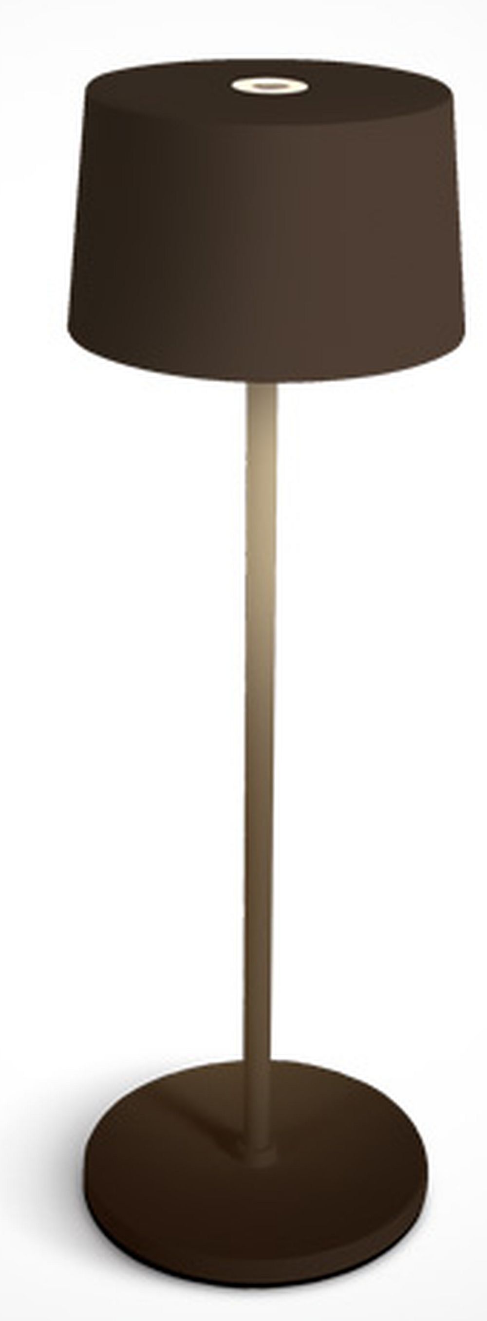 One Light Prionia lámpara de sobremesa 1x3.3 W marrón 61082A/BR