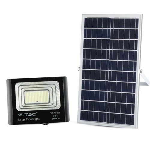 V-TAC lámpara solar colgante 1x35 W negro 8576