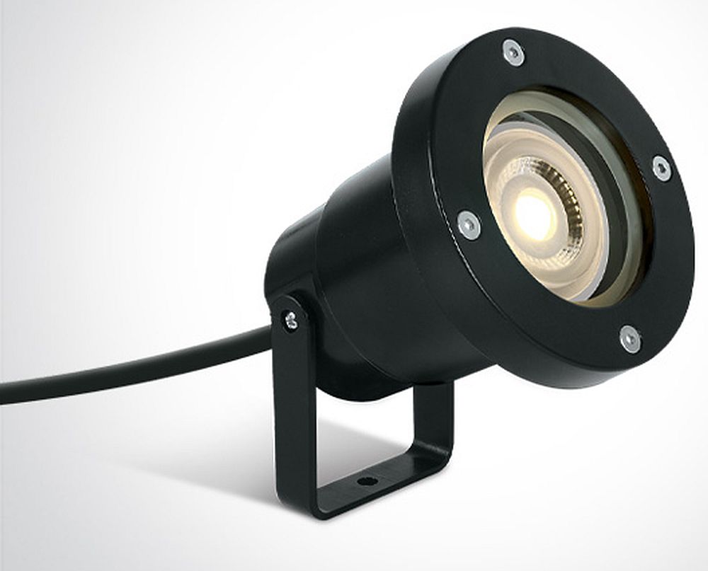 One Light lámpara de suelo 1x6 W negro 67202G/B