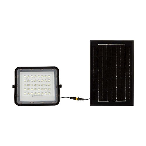 V-TAC lámpara solar colgante 1x15 W negro 7826