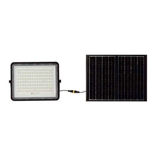 V-TAC lámpara solar colgante 1x30 W negro 7829
