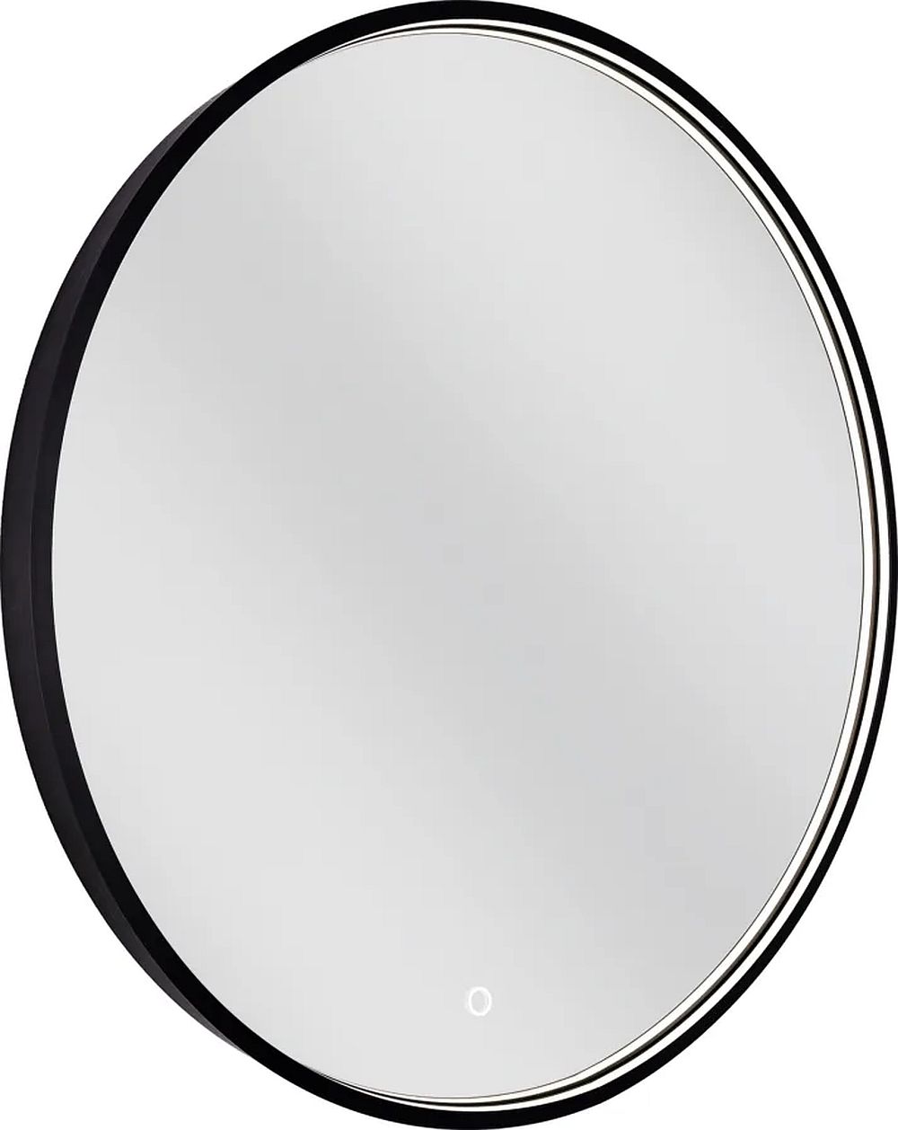 Dubiel Vitrum Coco espejo 70x70 cm circular con iluminación negro 5905241013220